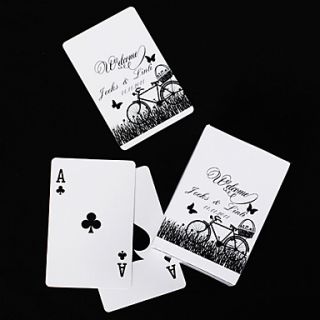 Personalized Playing Cards   Bicycle and Butterfly