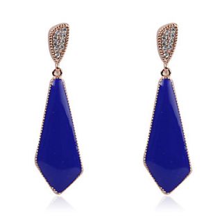 Fabulous Alloy Crystal Blue Earrings