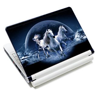 Running Horses Pattern Laptop Notebook Cover Protective Skin Sticker For 10/15 Laptop 18601