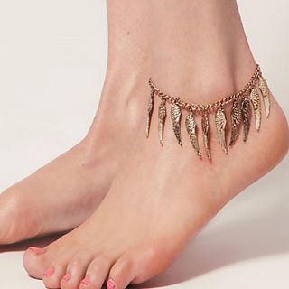 Womens Vintage Angel Wings Anklets