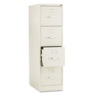 HON 510 Series 4 Drawer Letter Vertical File 514P Finish Putty