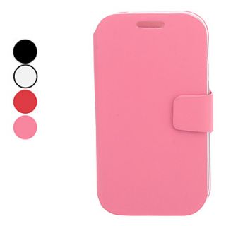 PU Leather Full Body Case with Stand and Card Slot for Samsung Galaxy I9080/I9082