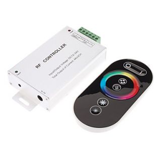 Touch Sensor RGB Light Brightness Dimmer Color Changing LED Remote Controller (DC 12/24V)