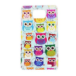 Owl Pattern Hard Case for Samsung Galaxy S2 I9100