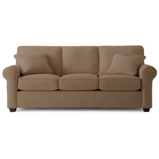 Possibilities Roll Arm 86 Sofa, Kangaroo