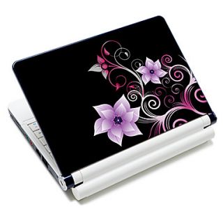 Flowers Pattern Laptop Protective Skin Sticker For 10/15 Laptop 18634(15 suitable for below 15)