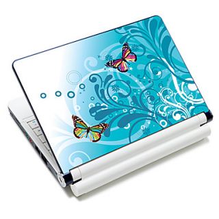 Butterflies Pattern Laptop Protective Skin Sticker For 10/15 Laptop 18671(15 suitable for below 15)