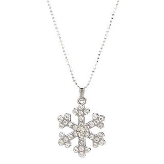 The Snowflakes Diamond Necklace