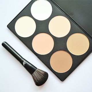 6 colors Shading Powder with Brush