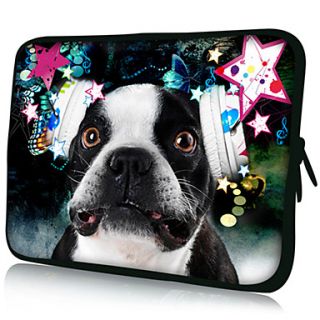 Lovely DogPattern Nylon Material Waterproof Sleeve Case for 11/13/15 LaptopTablet