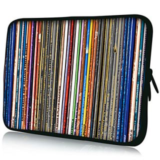 Colourful LinesPattern Nylon Material Waterproof Sleeve Case for 11/13/15 LaptopTablet