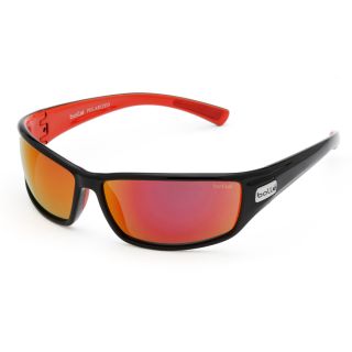 Bolle Mens Python Black And Red Sport Sunglasses