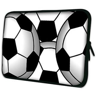 FootballPattern Nylon Material Waterproof Sleeve Case for 11/13/15 LaptopTablet