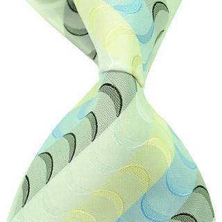 Mans Fashion Stylish Stripes Woven Tie Necktie