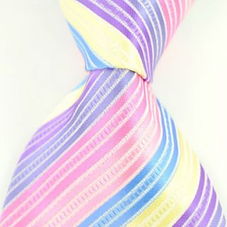 Mans Stylish Classic Woven Silk Tie Necktie