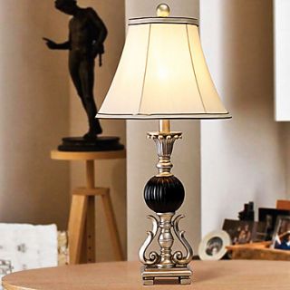 Transitional Fabric/Resin Table Lamp 31 40W