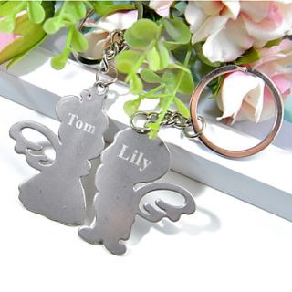 Personalized Keyring   Sweet Kissing (Set of 6 Pairs)