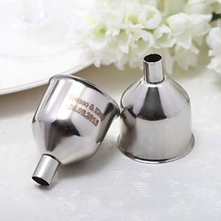 Personalized Stainless Steel Funnel For Filling Flask