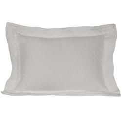 Diamante White Boudoir Pillow