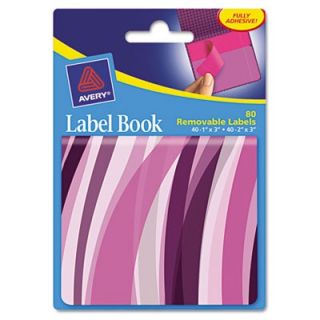 Avery Removable Label Pad Books