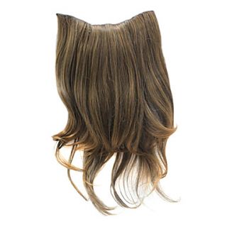 20 Clip in Hair Extensions Curly Brown