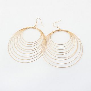 Amazing Alloy With Rings Womens Earrings (More Colors)