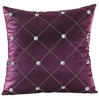 Stylish Geometric Diamond Velvet Decorative Pillow Cover