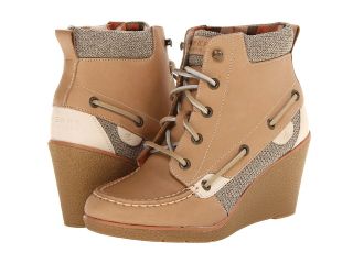 Sperry Top Sider Bailey Womens Wedge Shoes (Tan)