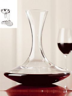 Wine Enthusiast Wine Decanter & Aerating Funnel Set   No Color