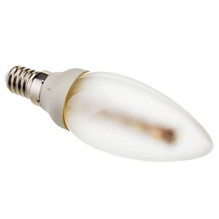 E14 2.5W 145 180LM 16x5050SMD 2800 3200K Milky Cover Warm White Light LED Candle Bulb(220 250V)