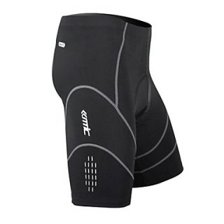 MC05034 Santic Mens Coolmax Breathable Material Cycling 1/2 Pants   Black