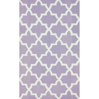Nuloom Handmade Alexa Moroccan Trellis Wool Rug(5 X 8) (IvoryPattern AbstractTip We recommend the use of a non skid pad to keep the rug in place on smooth surfaces.All rug sizes are approximate. Due to the difference of monitor colors, some rug colors m