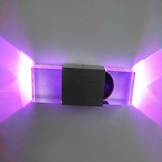 2W Modern Led Wall Light with Scattering 2 Lights Abstract Geometry Design