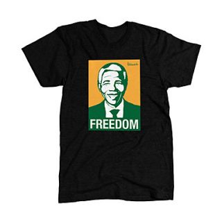 Nelson Mandela Freedom T shirt with Signature (100% Cotton)