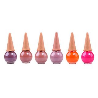 Ice Cream Shaped Sequins Nail Polish No.35 41(Assorted Colors)