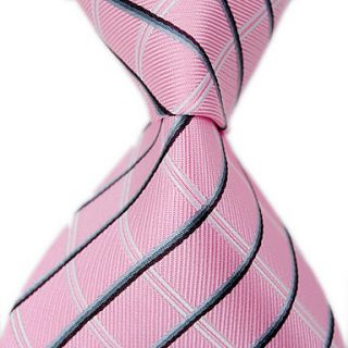 Mans Simple Classic All Match Silk Woven Tie Necktie