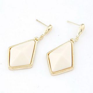 Exquisite Alloy With Resin Womens Earrings