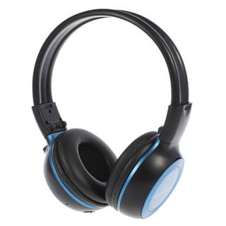  FM Digital Wireless On Ear Headphone with SD Card Slot ZL 700 (Blue,Pink)