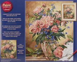 Paint By Number Kit 16x20 peony Floral