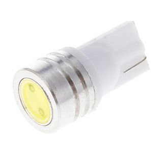 Car T10 Wedge White LED Turning Lights Bulbs Lamps 1W 2 Pcs