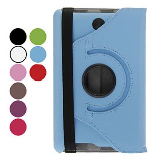 Lichee Pattern 7 Inch 360 Degree Rotation Stand Case for ASUS FonePad ME371MG