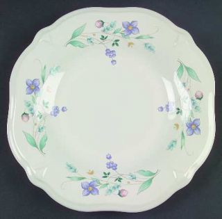 Pfaltzgraff April  Sculpted Luncheon Plate, Fine China Dinnerware   Stoneware, F