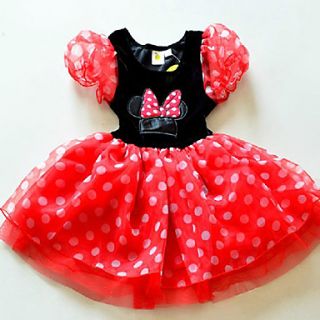 Minnie Princess 3 Layer Bubble Dress Kids Costume
