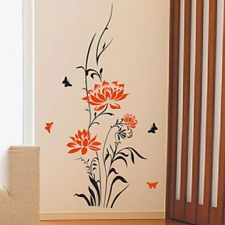 Floral Spring Scene Wall Stickers