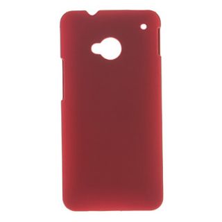 Soft Silicone Rubber Protective Case for HTC One M7 (Optional Colors)