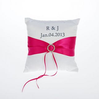 Personalized Ring Pillow With Sash