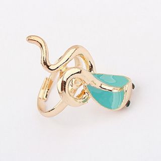 Fashion Alloy Cobra Shaped Womens Ring(More Colors)