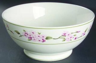 Martha Stewart China Hydrangea 8 Round Vegetable Bowl, Fine China Dinnerware  