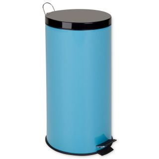 HONEY CAN DO Honey Can Do 30 Liter Metal Trash Can + Bucket