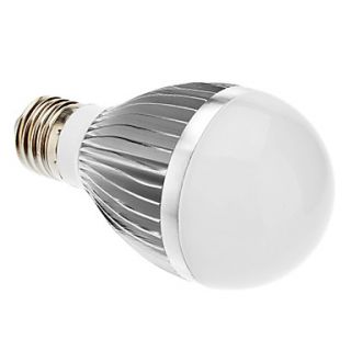 E27 5W 5 LED 450LM 6000K High Power Cold White Light LED Ball Bulb (12V)